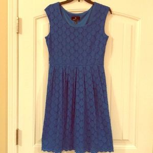 Royal blue dress